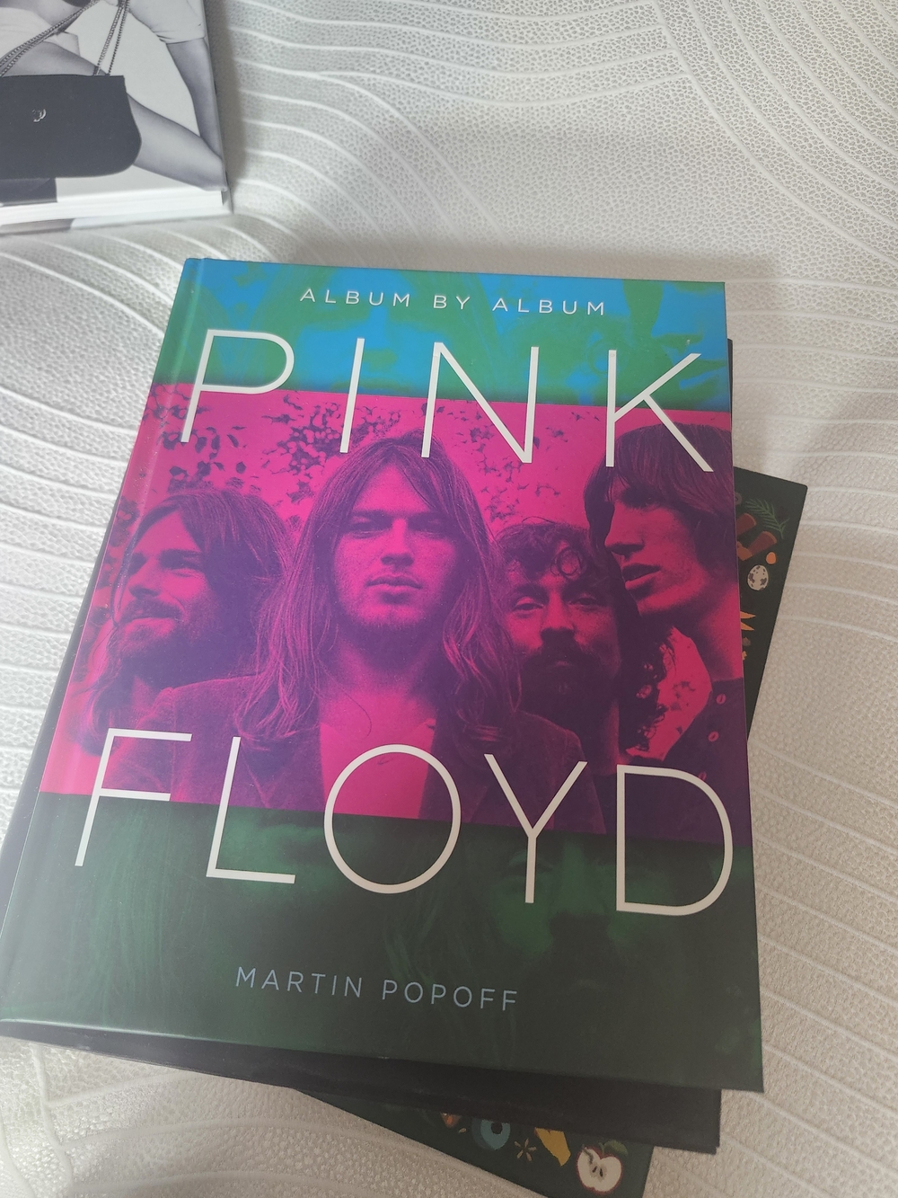 Pink Floyd Album Art Hardcover Book - Pink & Green Cover